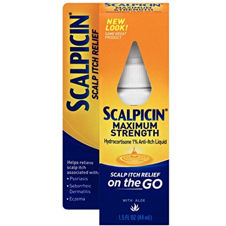 Scalpicin Maximum Strength Liquid Scalp Itch Treatment - 1.5 fl oz