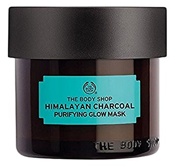 The Body Shop Himalayan Charcoal Purifying Glow Mask, Expert Facial Mask, 100% Vegan, 3.0 Oz.