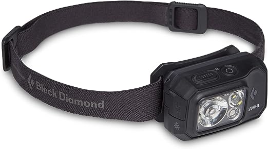 Black Diamond Equipment Storm 500-R Headlamp, Black