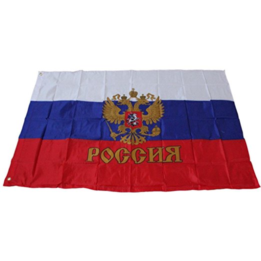AMA(TM) Russian Federation Presidential standard President of Russia Flag Banner Flags 3X5 ft