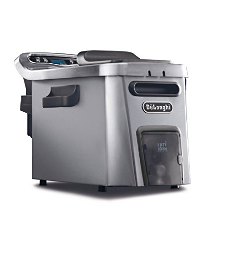 DeLonghi America D44528DZ Livenza Easy Clean Deep Fryer, Silver