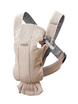 BABYBJÖRN Carrier Mini 3D Mesh - Pearly Pink