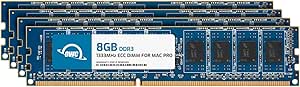 OWC 32GB (4x8GB) DDR3 ECC CL9 PC3-10600 1333MHz SDRAM Memory Upgrade Module Compatible with 2009 2010 2012 Mac Pro Nehalem & Westmere Models (OWC1333D3W8M32K)