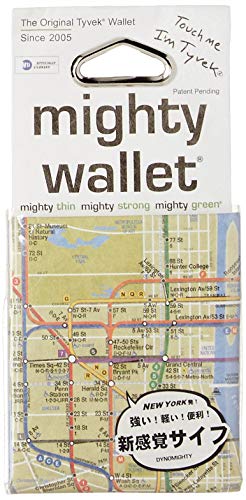 Mighty Wallets Dynomighty Tyvek NYC Subway Map