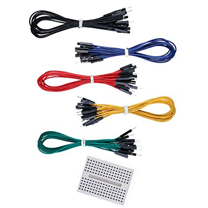 50 PCS Jumper Wires Premium 200mm M/F Male-to-Female