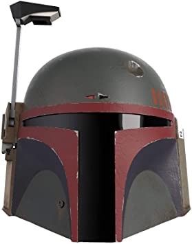 Star Wars The Black Series Boba Fett (Re-Armored) Premium Electronic Helmet, The Mandalorian Roleplay Collectible for Kids Ages 14 and Up