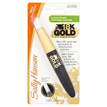 Sally Hansen Treatment 18K Gold Cuticle Eraser, 0.229 Fluid Ounce