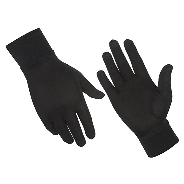 ALASKA BEAR - Natural Silk Gloves Liner Unisex