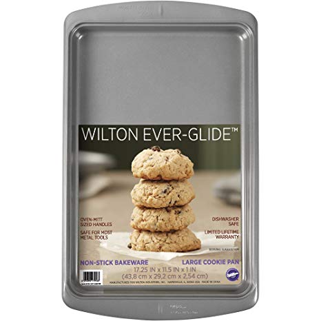 Wilton 2105-7946 Ever-Glide Pan Large, 11x 7 Cookie Sheet