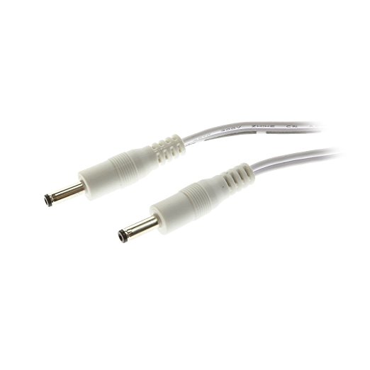 Lightkiwi® U1698 12ft Interconnect Cable for Modular LED Under Cabinet Lighting (White)