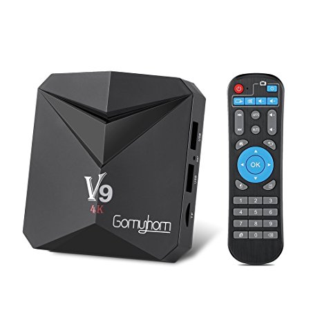 YKS TV Box, Super Smart Android 7.1 TV Box Ultra 4K HD Smart TV Player 3GB RAM 32GB ROM Top Boxes Support 3D HD TV Bluetooth 4.0 2.4G/5G Dual Band