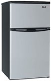 32 Cubc Foot 2 Door Fridge and Freezer Stainless Steel