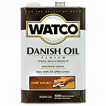 RUST-OLEUM 65831 Watco Gallon Dark Walnut Danish Oil Finish