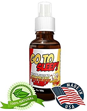 Natural Sleep Aid, Best OTC Sleep Medicine, Sprayable With NO Pills, Lifetime Warranty! 30ml Sleeping Aids For Adults Or Children, Go To Sleep Fast, No Side Effects! Made In USA By Grandma Said So