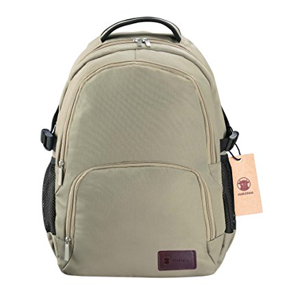 Makimoo Laptop Travel Backpack College School Student Bookbag for Men Women