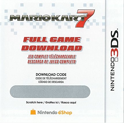 Mario Kart 7 Full Game Download Code - Nintendo 3DS eShop