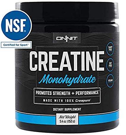 Onnit Creatine Monohydrate | NSF Certified for Sport | 5mg Per Serving