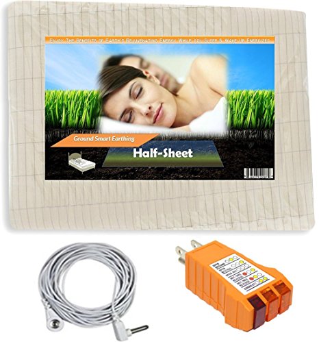 Ground Smart Earthing Half Sheet By Moove; Earthing Sheets, Earthing Bedding Sheets, Grounding Sheet (Earthing Half Sheet)