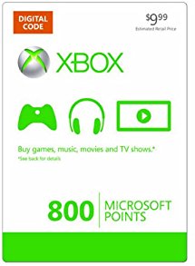 Xbox LIVE 800 Microsoft Points - Xbox One Digital Code