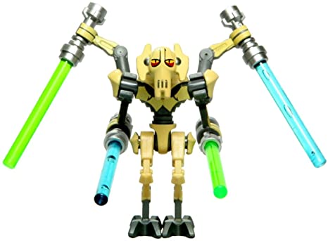 LEGO Star Wars Minifigure - General Grievous Clone Wars Version Tan (2010)