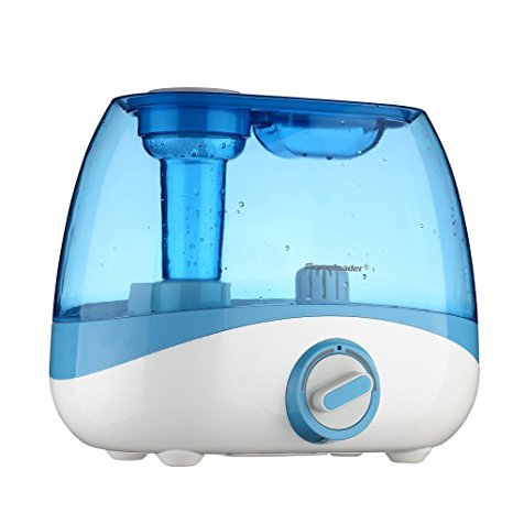 Homeleader Humidifiers, Cool Mist Humidifier with No Noise, Auto Shut-Off 5L Big Capacity Ultrasonic Humidifier for Home, Bedroom