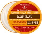 Rejuvenating Hair Mask and Deep Conditioner For Color Treated Hair with Argan Oil and Macadamia Oil By Arvazallia - Sulfate Free and Paraben Free