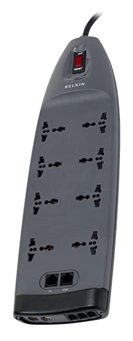 Belkin F9G826vzb3M Ultimate Series 8-Socket Surge Protector