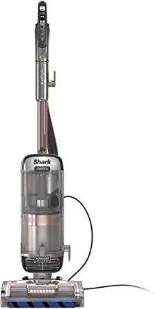 Shark AZ2002 Vertex DuoClean PowerFins Upright Vacuum with Powered Lift-Away Self-Cleaning Brushroll and HEPA Filter, 1 Quart Dust Cup Capacity, Rose Gold