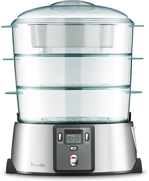 Breville BFS600BSS The Quick Steam Digital Food Steamer