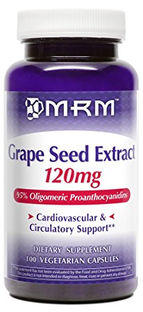 MRM Grape Seed Extract Capsules, 100-Count Bottle