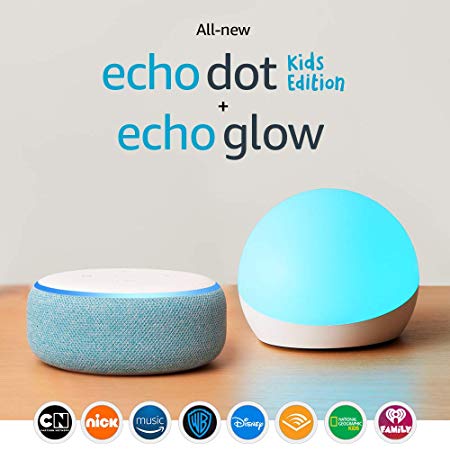 Echo Dot Kids Edition - Blue - With Echo Glow