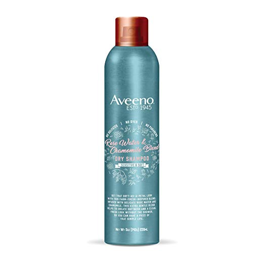 Aveeno Rose Water and Chamomile Gentle Dry Shampoo, 5 Ounce