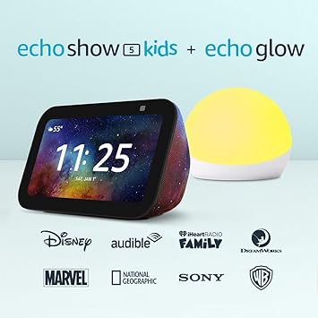 All-new Echo Show 5 (3rd Gen) Kids with Echo Glow