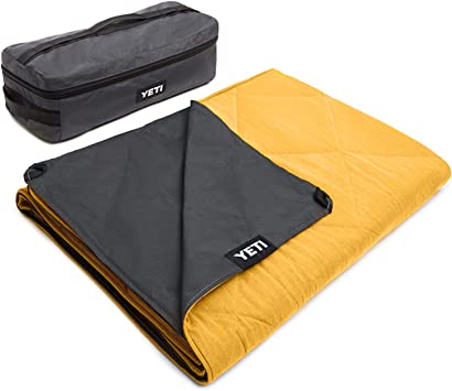 YETI Lowlands Blanket, Multi-Use Blanket with Travel Bag, Alpine Yellow