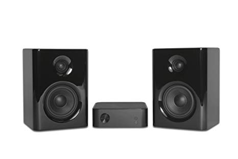Kanto Speakers YARO-COMBO 2-Channel Audio System with Bang and Olufsen ICEpower Technology (Piano Black)