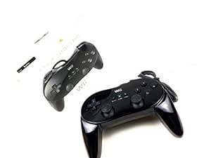 Wii Classic Controller Pro - Black (Japanese Version)