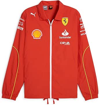 PUMA Scuderia Ferrari Men's 2024 Team Coach Jacket