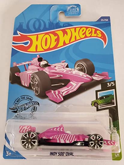 Hot Wheels 2020 Speed Blur Indy 500 Oval, Pink 25/250