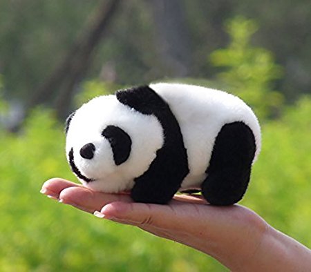 Lazada Cartoon Stuffed Panda Plush Dolls Baby Animal Toys 6.5''