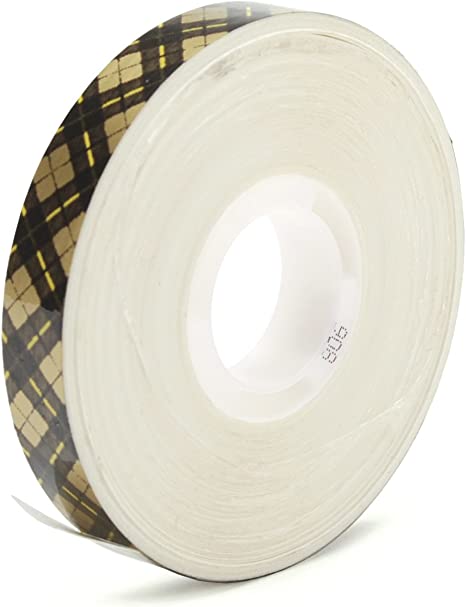 3M Scotch 908 ATG Gold Tape: 1/2 in. x 36 yds. (Clear Adhesive on Tan Liner)