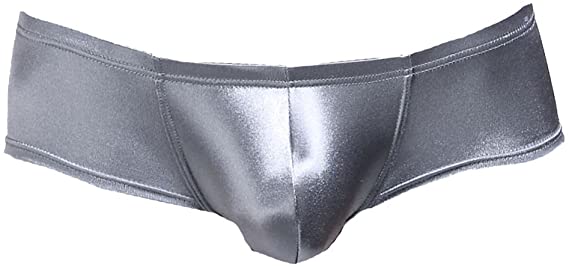 K-Men Men's Pouch Briefs Underwear Breathable Smooth Ice Silky Triangle Bikinis
