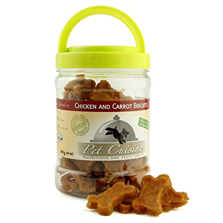 Pet Cuisine Dog Treats Puppy Chews Training Snacks,Chicken and Carrot Biscuits