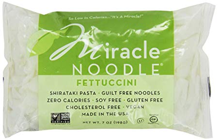 "Miracle Noodle Shirataki Fettucini 7 oz (Pack of 5)