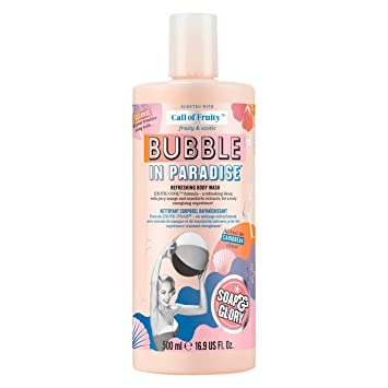 Soap & Glory Call of Fruity Bubble in Paradise Body Wash 16.2oz, pack of 1