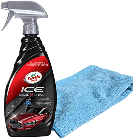 Turtle Wax 53223 ICE Seal N Shine with Premium Microfiber Towel