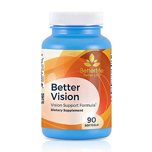 Better Vision, Vision Support Supplement, 3,000 mcg Beta-Carotene, 20 mg Lutein, 2 mg Zeaxanthin, 134 mg Vitamin E, 15 mg Zinc, 90 mg Vitamin C, 90 Softgels