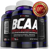 BCAA Powerflex Recovery Formula by Ultrachamp - Extra Strength Branched Chain Amino Acids Help You Accelerate Muscle Recovery for Massive Gains - Boost Energy Maximize Endurance - Contains L-Arginine L-Leucine L-Isoleucine and L-Valine to Rapidly Increase Lean Muscle Mass - Made in the USA at cGMP Facility for Assured Purity and Quality Ultrachamp Guarantees It