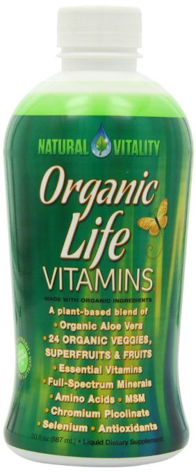 Organic Life Vitamins 30 Ounces