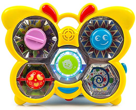 Toysery Dancing Butterfly Musical Toy for Kids - Interactive, Fun and Educational Toy for Girls & Boys - Great Gift Idea