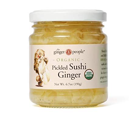 Ginger People Organic Pickled Sushi Ginger -- 6.7 oz - 2 pc